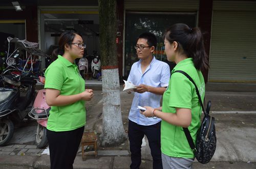 0638太阳集团官网组织开展党风建设进社区志愿宣传活动